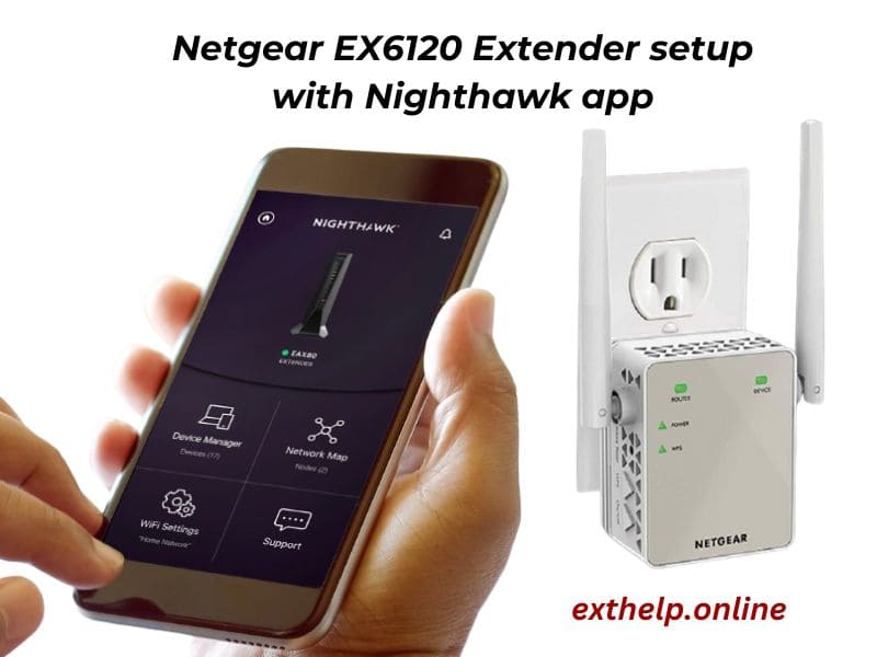 Netgear EX6120 Setup | Nighthawk App