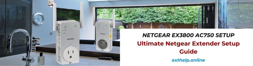 Netgear EX3800 Setup